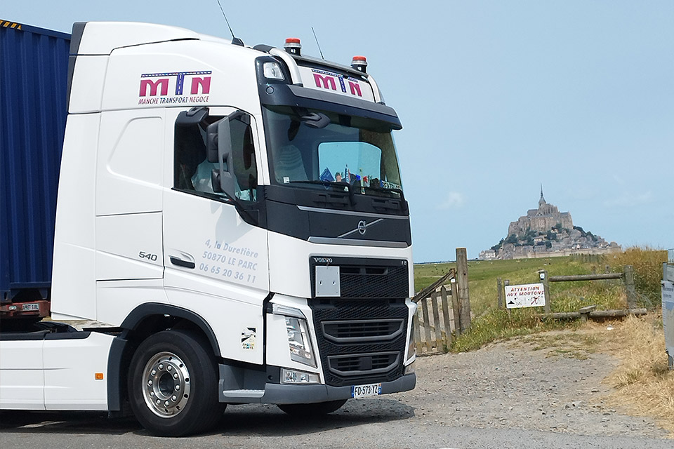 Transport par camion en Normandie